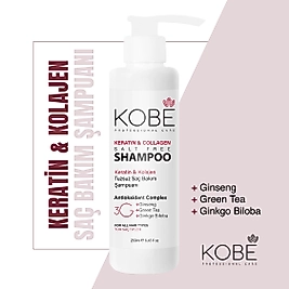 KERATİN & KOLAJEN TUZSUZ SAÇ BAKIM ŞAMPUANI